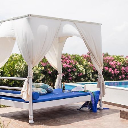 White Blue Villa Lakhania Exterior foto